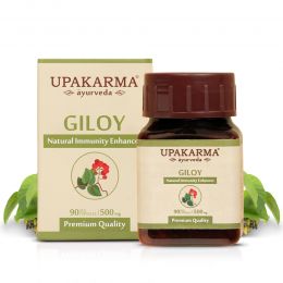 UPAKARMA: Ayurveda Pure and Premium Giloy Extract 500 mg - 90 Veggie Capsules