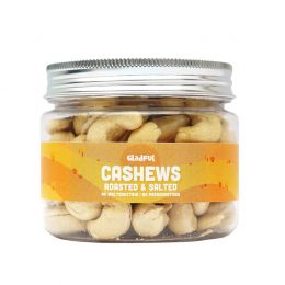 Gladful: Roasted Salted Cashews - Pack of 2 (130gm each)