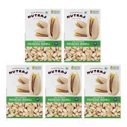 Nutraj: Pistachios Inshell Roasted Salted 200gm, Pista