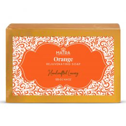Matra: Orange Handmade Soap - 125gm