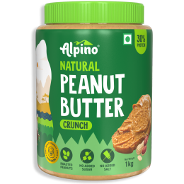 Alpino: Natural Peanut Butter Crunch - 1kg