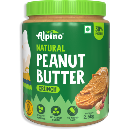 Alpino: Natural Peanut Butter Crunch - 2.5kg