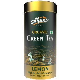 Alpino: Certified Organic Lemon Green Tea - 100gm