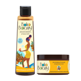 Boho Botanist: Super Hydrating and Nourishing Almond and Babassu Bath and Whipped Cream Combo