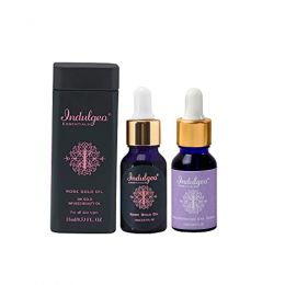 Indulgeo Essentials: Multi-Purpose Combo-Rose Gold Oil+Rejuvenating Eye Serum