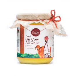 KUDEJ: Desi Gir Cow A2 Ghee - 500ml
