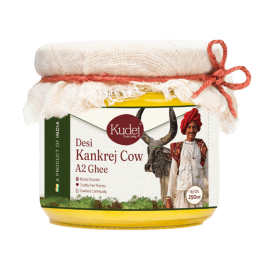 KUDEJ: Desi Kankrej Cow A2 Ghee - 250ml