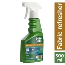 PureCult: Eco-Friendly Multi-use Fabric Refresher Fresh Green Tea - 500ml