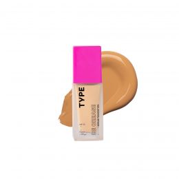 Type Beauty: De Crease Serum Foundation For Fine Lines & Wrinkles Spf 50, Pa ++++ - Demerara - 30Ml