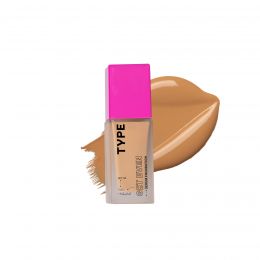 Type Beauty: Get Even, Serum Foundation, For Dark Spots & Dullness Spf 50, Pa++++ - Almond - 30Ml (30, Single)