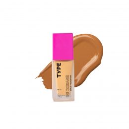Type Beauty: De Crease Serum Foundation For Fine Lines & Wrinkles Spf 50, Pa ++++ - Maple - 30Ml