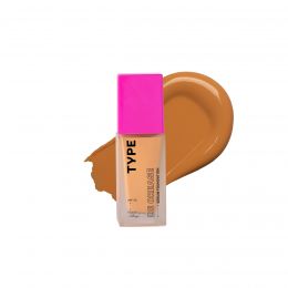 Type Beauty: De Crease Serum Foundation For Fine Lines & Wrinkles Spf 50, Pa ++++ - Mocha - 30Ml