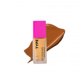 Type Beauty: De Crease Serum Foundation For Fine Lines & Wrinkles Spf 50, Pa ++++ - Tiramisu - 30Ml