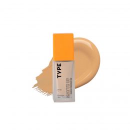Type Beauty: Matte Up Serum Foundation For Oily & Acne Prone Skin Spf 50, Pa++++ - Vanilla - 30Ml (Single )