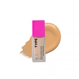 Type Beauty: De Crease Serum Foundation For Fine Lines & Wrinkles Spf 50, Pa ++++ - Vanilla - 30Ml