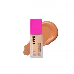 Type Beauty: De Crease Serum Foundation For Fine Lines & Wrinkles Spf 50, Pa ++++ - Cookie - 30Ml