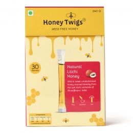 Honey Twigs: Litchi Honey - 240gm