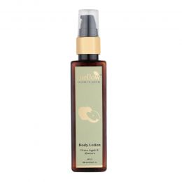 Mellow Herbals: Green Apple Body Lotion with Aloe Vera and Shea Butter to Remove Dark Patches - 100ml