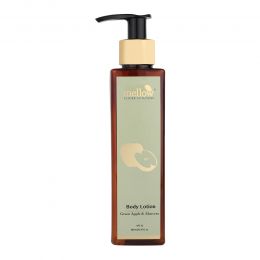 Mellow Herbals: Green Apple Body Lotion with Aloe Vera and Shea Butter to Remove Dark Patches - 200ml