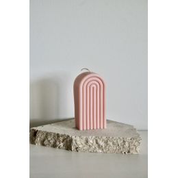 The Umbrella Store: Pink Arch candle - 150gm