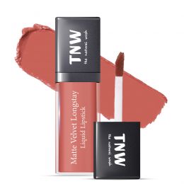 TNW - The Natural Wash: Matte Velvet Longstay Liquid Lipstick - 08 - Pretty Peach - 5ml