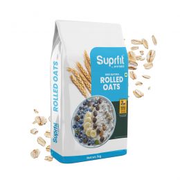 Suprfit: 100% Natural Rolled Oats 1kg