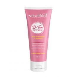 Health Veda Organics: Organics D-Tan Face Wash - 100 ml