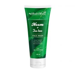 Health Veda Organics: Organics Neem Face Wash - 100 ml