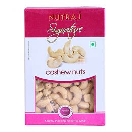 Nutraj: Signature Cashew Nuts (Plain) W240 - Pack of  2 - 200gm