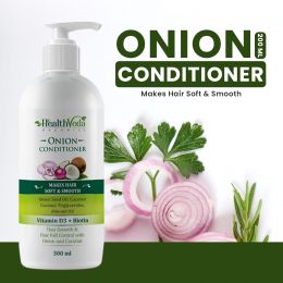 Health Veda Organics: Organics Onion Conditioner - 300 ml
