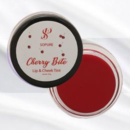 SOPURE: Cherry Bite Lip Cheek Tint - 10gm