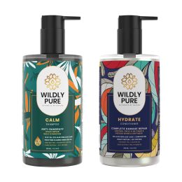 WILDLY PURE: Anti Dandruff Shampoo & Conditioner Combo - 300ml X 2