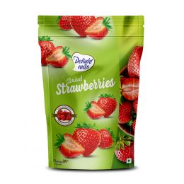 Delight nuts: Dried Strawberries- Premium Quality 150gm