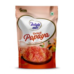 Delight nuts: Dried Papaya - Made by Natural Fruit - 200gm