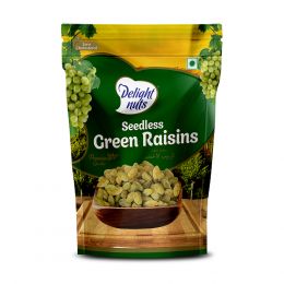 Delight nuts: Seedless Green Raisins- Premium Quality - 200gm