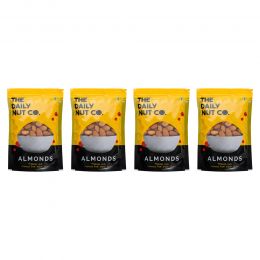 The Daily Nut Co.: Premium California Almonds - Pack of 4 - 200gm each