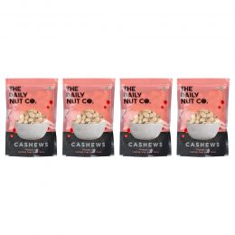 The Daily Nut Co.: Premium Cashews - Pack of 4 - 200gm each