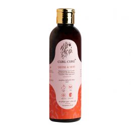Curl Cure: Define and Shine Curl Cream with Shea Butter & Aloe Vera - 200ml