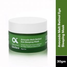 Organic Kitchen: Avocado Melt Retinol Eye Sleeping Mask - 50gm