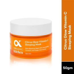 Organic Kitchen: Citrus Glow Vitamin C Sleeping Mask - 50gm
