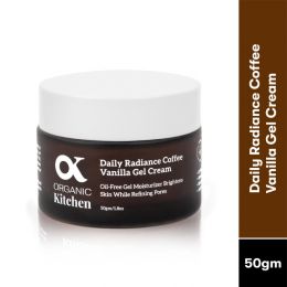 Organic Kitchen: Daily Radiance Coffee Vanilla Gel Cream - 50gm