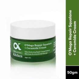 Organic Kitchen: OMega Repair Squalane + Ceramide Cream - 50gm
