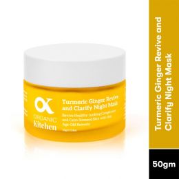 Organic Kitchen: Turmeric Ginger Revive and Clarify Night Mask - 50gm