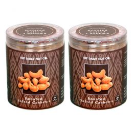 The Daily Nut Co.: Roasted Cashew - Pack of 2 - 250gm each