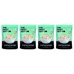 The Daily Nut Co.: Premium Pistachios - Pack of 4 - 200gm each