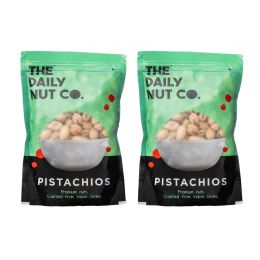 The Daily Nut Co.: Premium Pistachios - Pack of 2 - 200gm each
