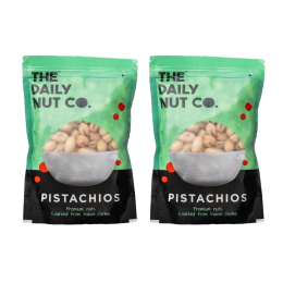 The Daily Nut Co.: Premium Pistachios - Pack of 2 - 200gm each