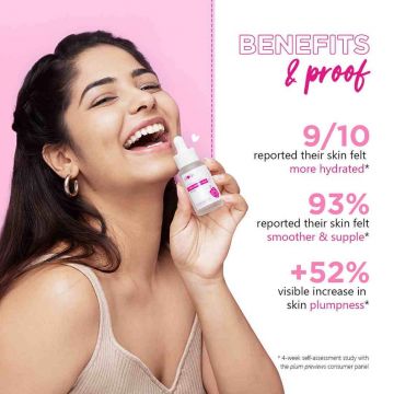 Plum: 2% Hyaluronic Acid Serum with Bulgarian Rose - 15ml