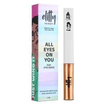 Elitty Beauty: Pop Eyeliner - Eternal Eclipse Rust Mettalic - 4ml