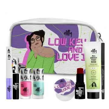 Elitty Beauty: Low Key and Love it Kit (Medium)- Complete Makeup Kit for Teens